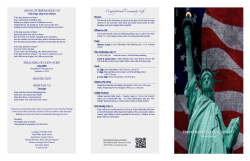 Congregational Community Life - First Presbyterian Church Macon