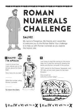 Roman numeral trail black aw.indd