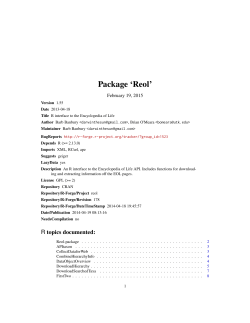 Package `Reol`