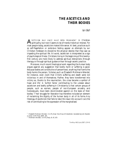 The Ascetics and their Bodies