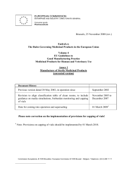 EUROPEAN COMMISSION Brussels, 25 November 2008 (rev