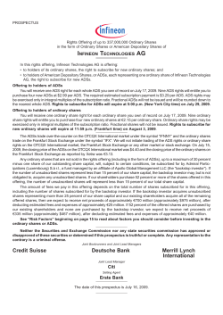 F3 Registration Statement Jul 16, 2009 | PDF | 988 kb