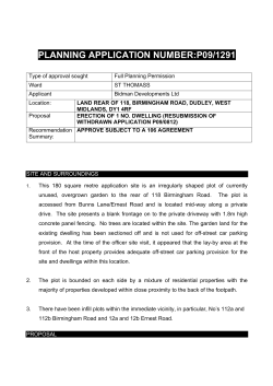PLANNING APPLICATION NUMBER:P09/1291