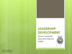 4-5-16 2016 LEADERSHIP DEVELOPMENT
