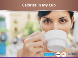 Calories in My Cup