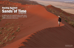 55 million years have passed, but the world`s oldest desert is still