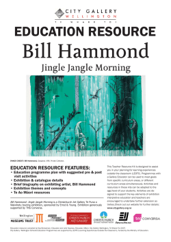 Final Bill Hammond Resource Kit