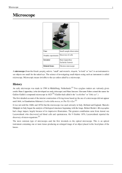 Microscope - Frank`s Hospital Workshop