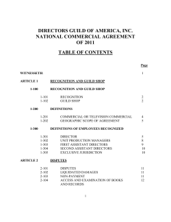 National Commercial Agreement of 2011 (PDF 561KB)