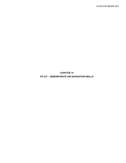 A-CR-CCP-803/PF-001 CHAPTER 14 PO 337 &ndash; DEMONSTRATE
