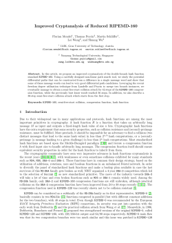 Improved Cryptanalysis of Reduced RIPEMD-160