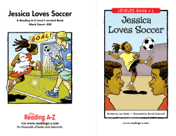 Jessica Loves Soccer