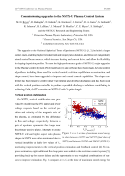 Commissioning upgrades to the NSTX