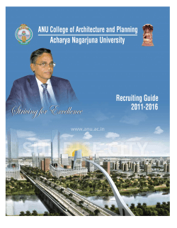 University College of Architecture and Planning