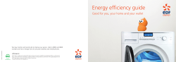 Energy efficiency guide
