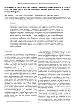 - Conservation Evidence