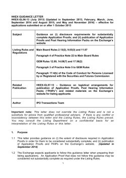 GL56-13 - The Rules, Interpretation and Guidance