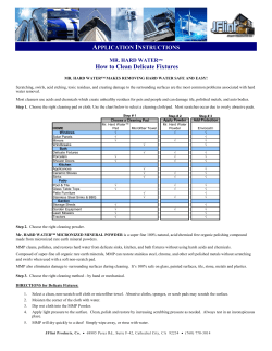 How to Clean Delicate Fixtures