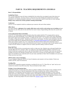 Those who - The Graduate School