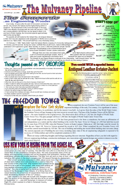 Second Quarter 2006 - Mulvaney Mechanical, Inc.