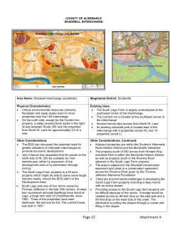 Analysis of Shadwell Interchange