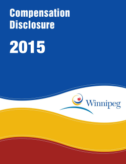 2015 Compensation Disclosure