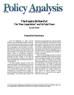 New Imperialism: and Its Fatal Flaws