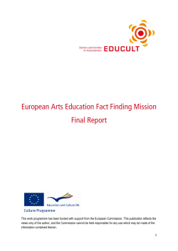 Final Report Fact Finding Mission