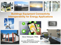 Buildings Equipment Connectivity Interoperability for Energy