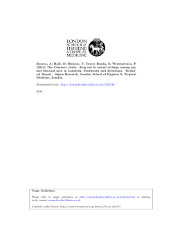 - LSHTM Research Online