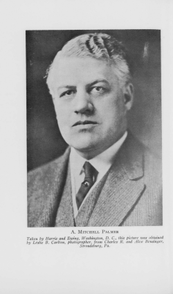 Taken by Harris and Ewing, Washington, D. C., this picture was