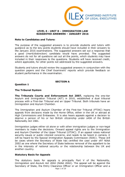 Jan 16 Immigration Law