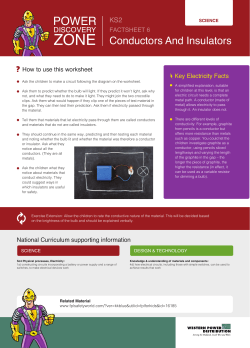 Conductors And Insulators