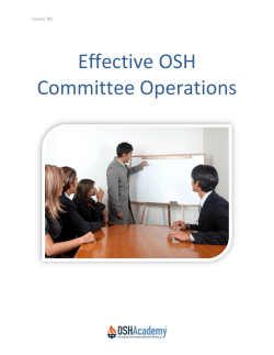 Course 701 - OSHAcademy