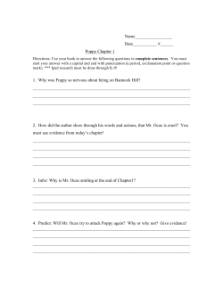 Directions: Use your book to answer the following