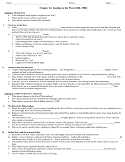 Chapter 14: Looking to the West (1860–1900)