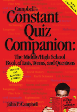 Campbell`s Constant Quiz Companion Book
