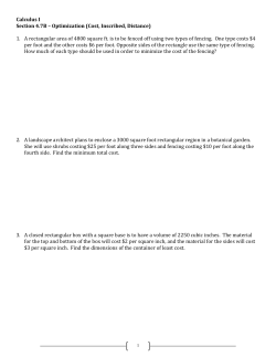 Section 4.7B - Optimization