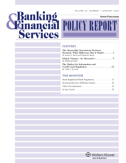 The Market for Information and Credit Card Regulation