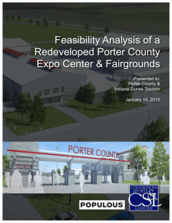 Porter County Expo Center Study