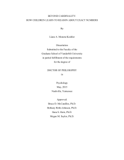 BEYOND CARDINALITY - Vanderbilt`s ETD Server
