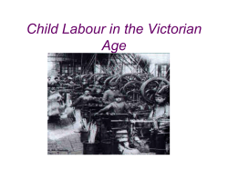 Child Labour in the Victorian Age
