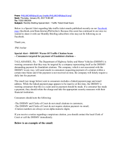 Message From the Mayor