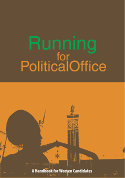 Running for Political Office