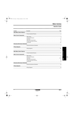Meter Centres - Schneider Electric