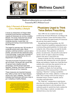 Only 3 Percent of Americans Live a Healthy Lifestyle