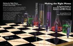 Making the Right Moves: A Practical Guide to Scientific Management