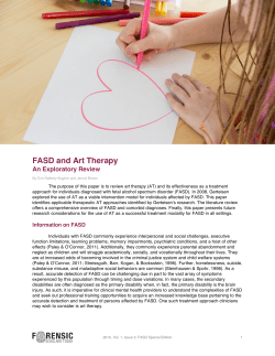 FASD and Art Therapy