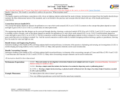 2nd Grade – Topic Model – Bundle 3 The Needs of Plants Bundle 3