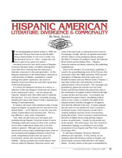 Hispanic American Literature